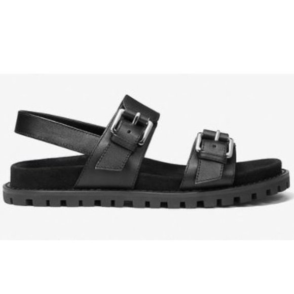 🔥HP🔥  MICHAEL Michael Kors Judd Leather Sandal - Picture 2 of 4